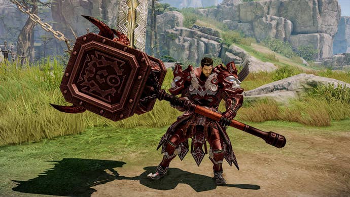 Lost Ark’s May 2022 update introduces the new destroyer class, which wields a massive hammer.