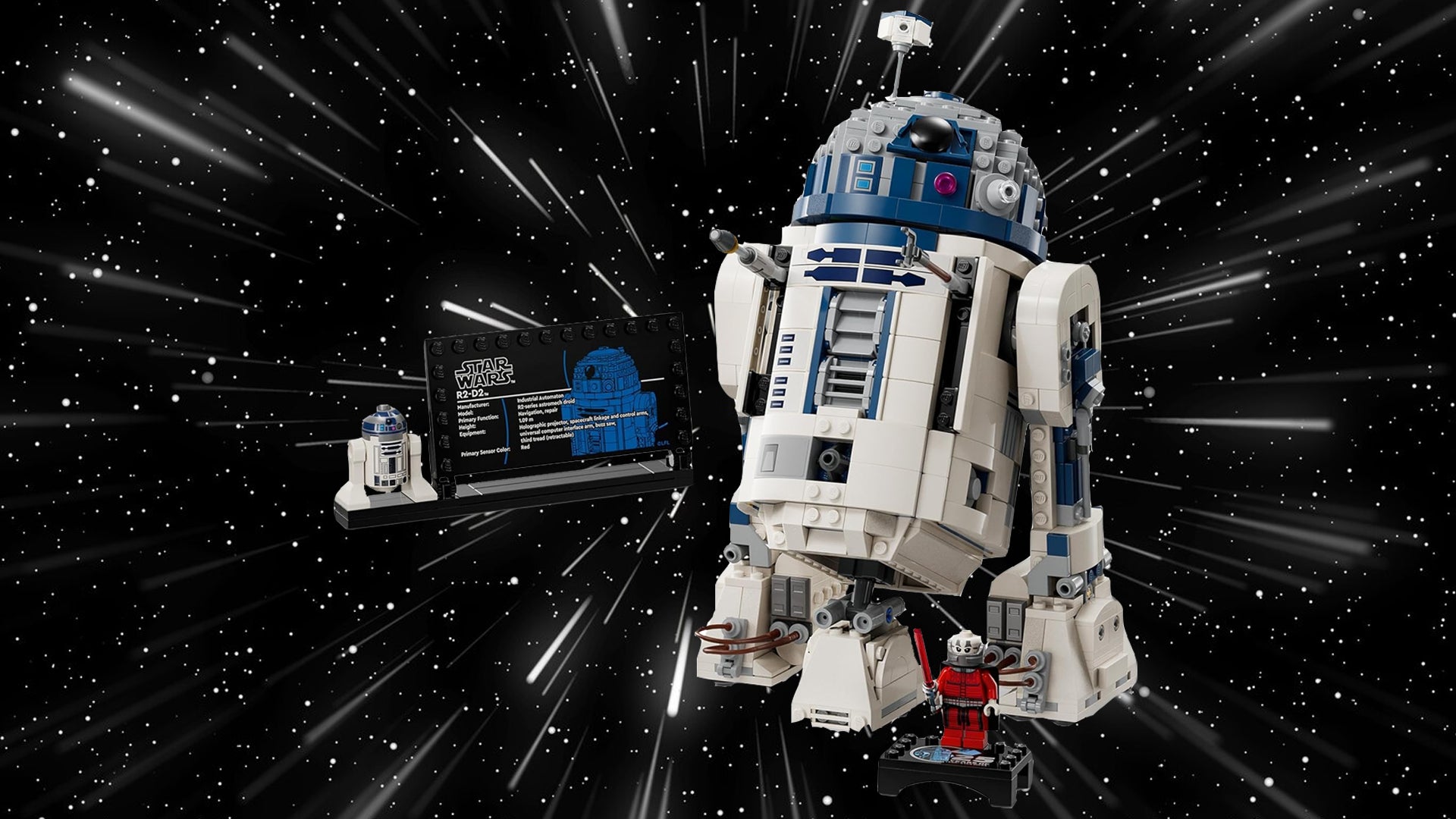This new Lego R2-D2 droid figure is in prime condition, and a real ...