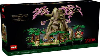 Anunciado el set LEGO The Legend of Zelda del Gran Árbol Deku