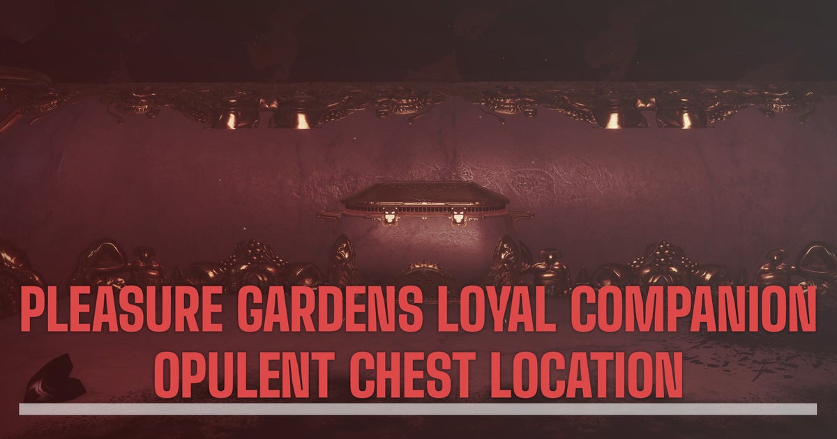 Opulent Key Pleasure Gardens Guarded By A Loyal Companion