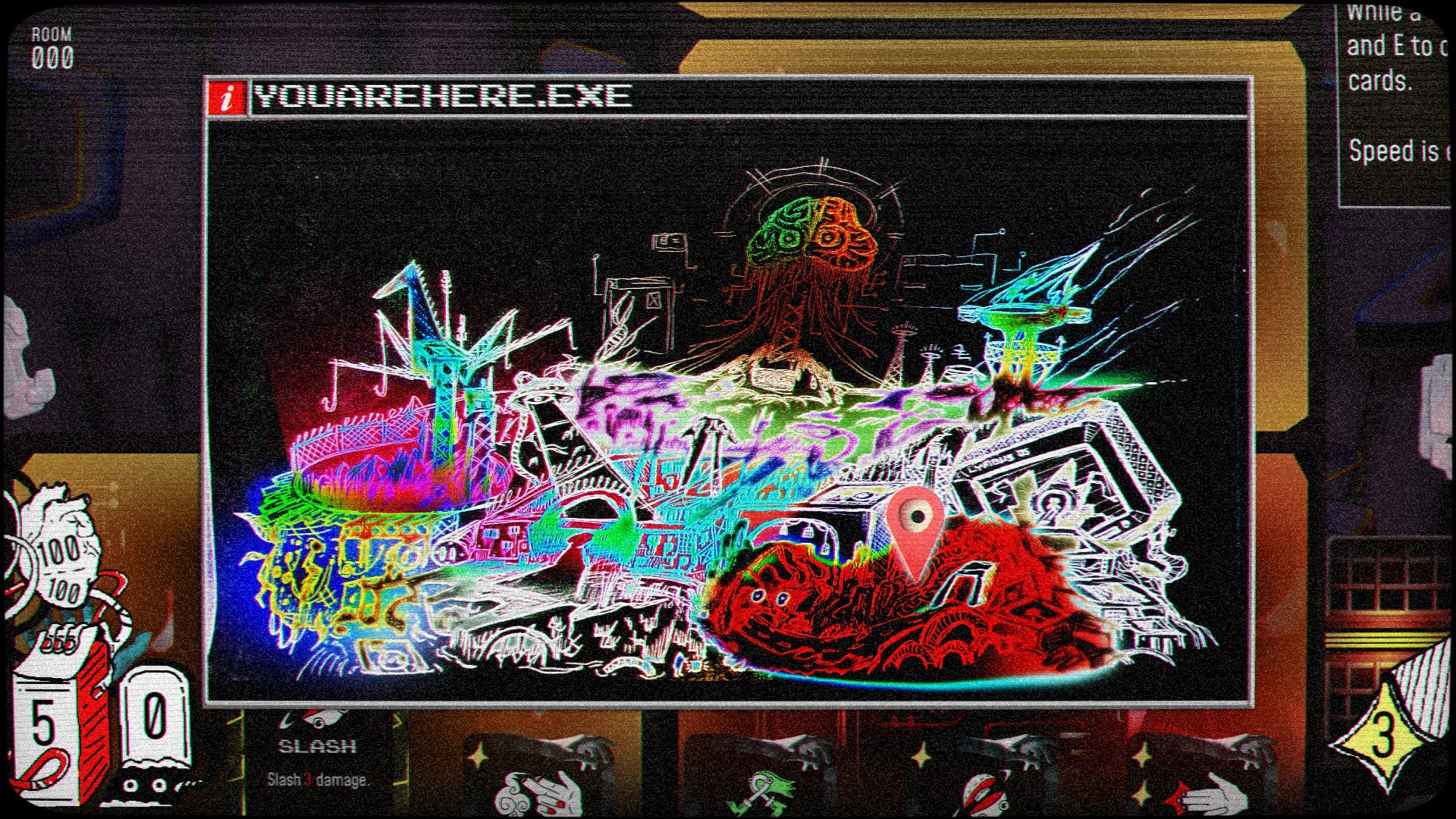 A map in LYMBUS. - 4