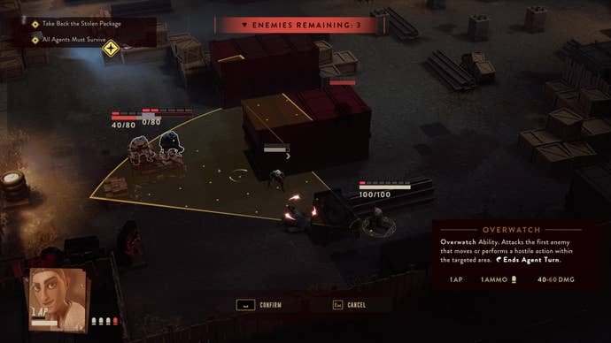 Lateef readies his Overwatch ability in The Lamplighters League