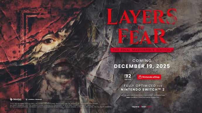 Layers of Fear: The Final Masterpiece Edition llegará a Switch 2 el 19 de diciembre