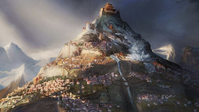 Laysara Summit Kingdom: Der City Builder geht Anfang 2024 in den Early Access.