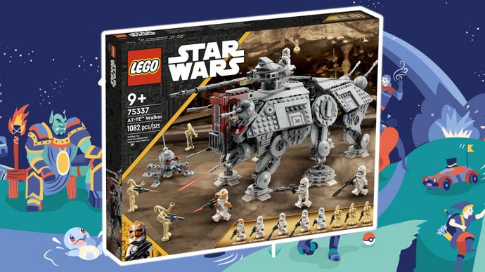 Black Friday: Lego Star Wars AT-TE Walker stampft mit 39 Prozent Rabatt zu euch.
