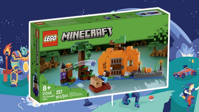 Black Friday: Lego Minecraft Kürbisfarm kostet jetzt 25 Prozent weniger.