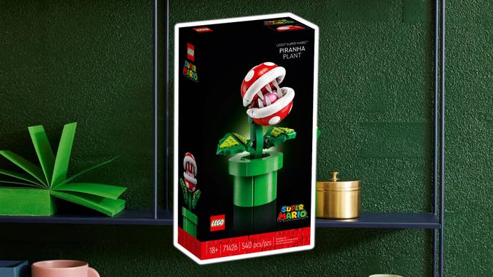 Lego Super Mario: Neues Set mit Piranha-Pflanze offiziell vorgestellt.