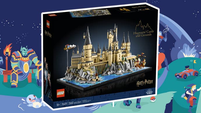 Lego: Harry Potter Schloss Hogwarts mit Schlossgelände mit 40 Euro Rabatt bei Amazon.