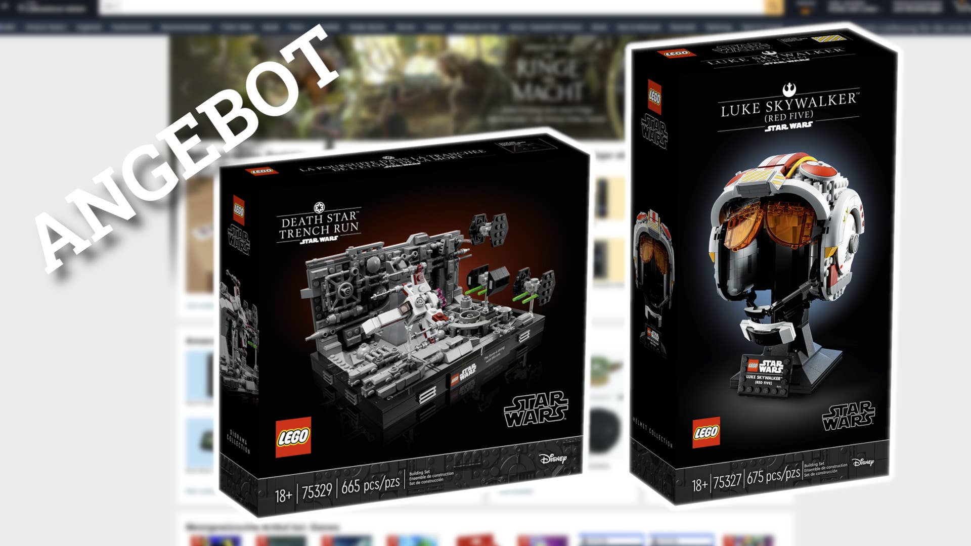 Lego Star Wars Angebote: Tolle Rabatte auf Luke Skywalkers Helm und Lego Star Wars Angebote: Tolle Rabatte auf Luke Skywalkers Helm und