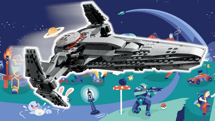 Lego zeigt den neuen Sith Infiltrator mit Jubiläums-Figur.