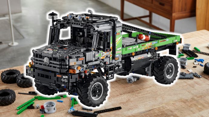 Bald gibt es ihn nicht mehr, spart jetzt 150 Euro: Lego Technic Mercedes-Benz Zetros Offroad-Truck.