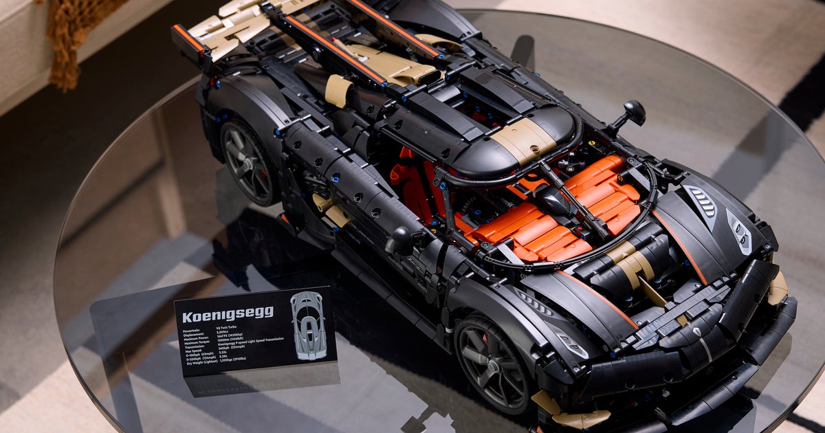 Lego Technic Koenigsegg Sadair's Spear: 450-Euro-Monster angekündigt