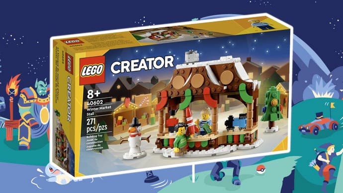 Noch eine neue Gratisbeigabe: Lego Weihnachtsmarktstand vorgestellt.