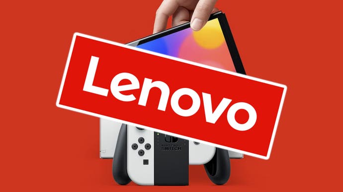 Lenovos geleakter Handheld sieht aus wie eine Mischung aus Switch und Steam Deck.