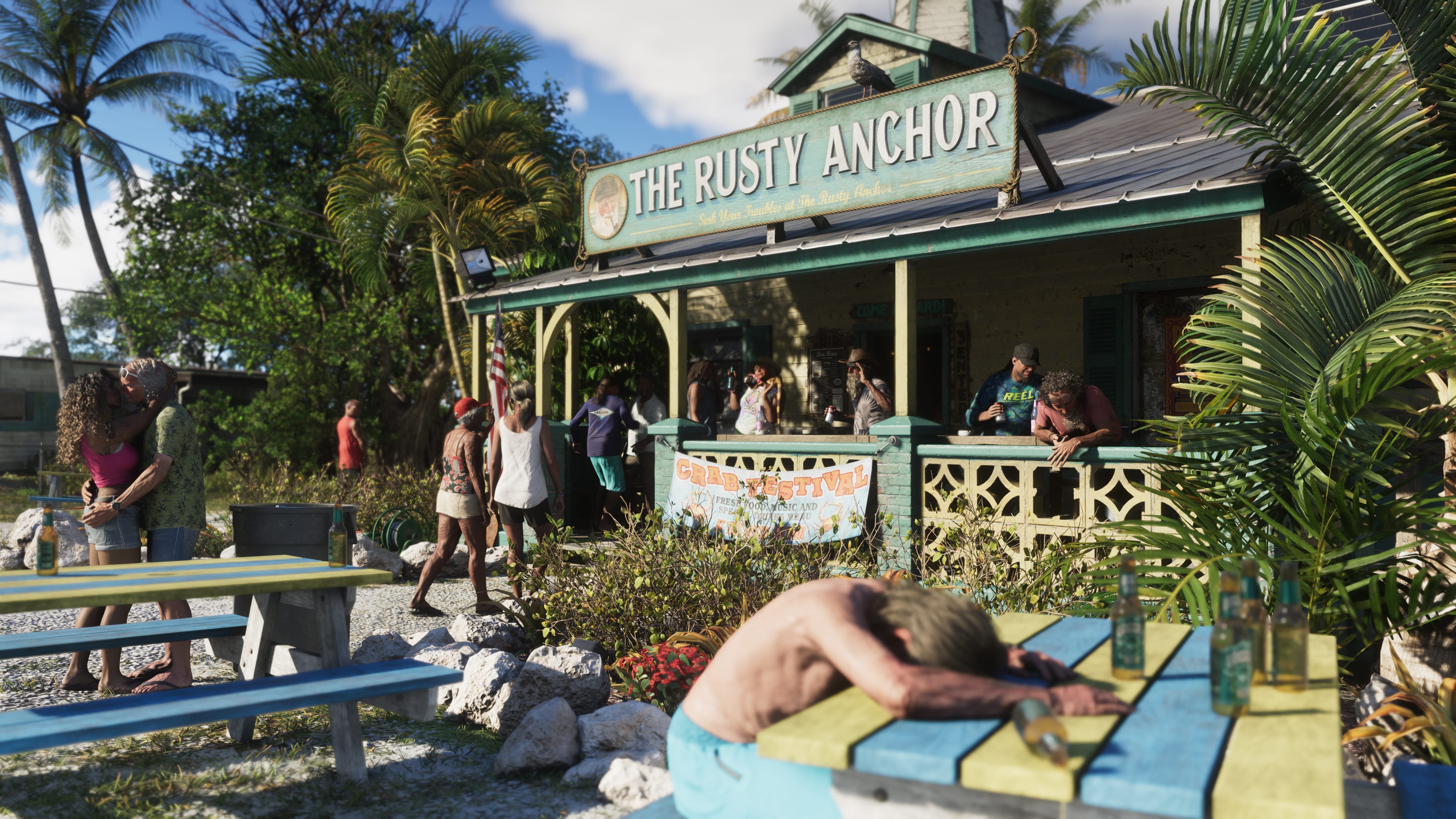 A beachside bar in GTA 6 called The Rusty Anchor