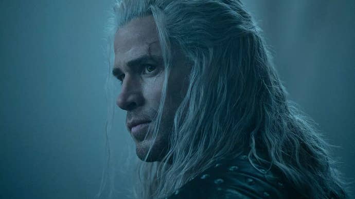 Liam Hemsworth as Geralt in Netflix Witcher series cropped header image
