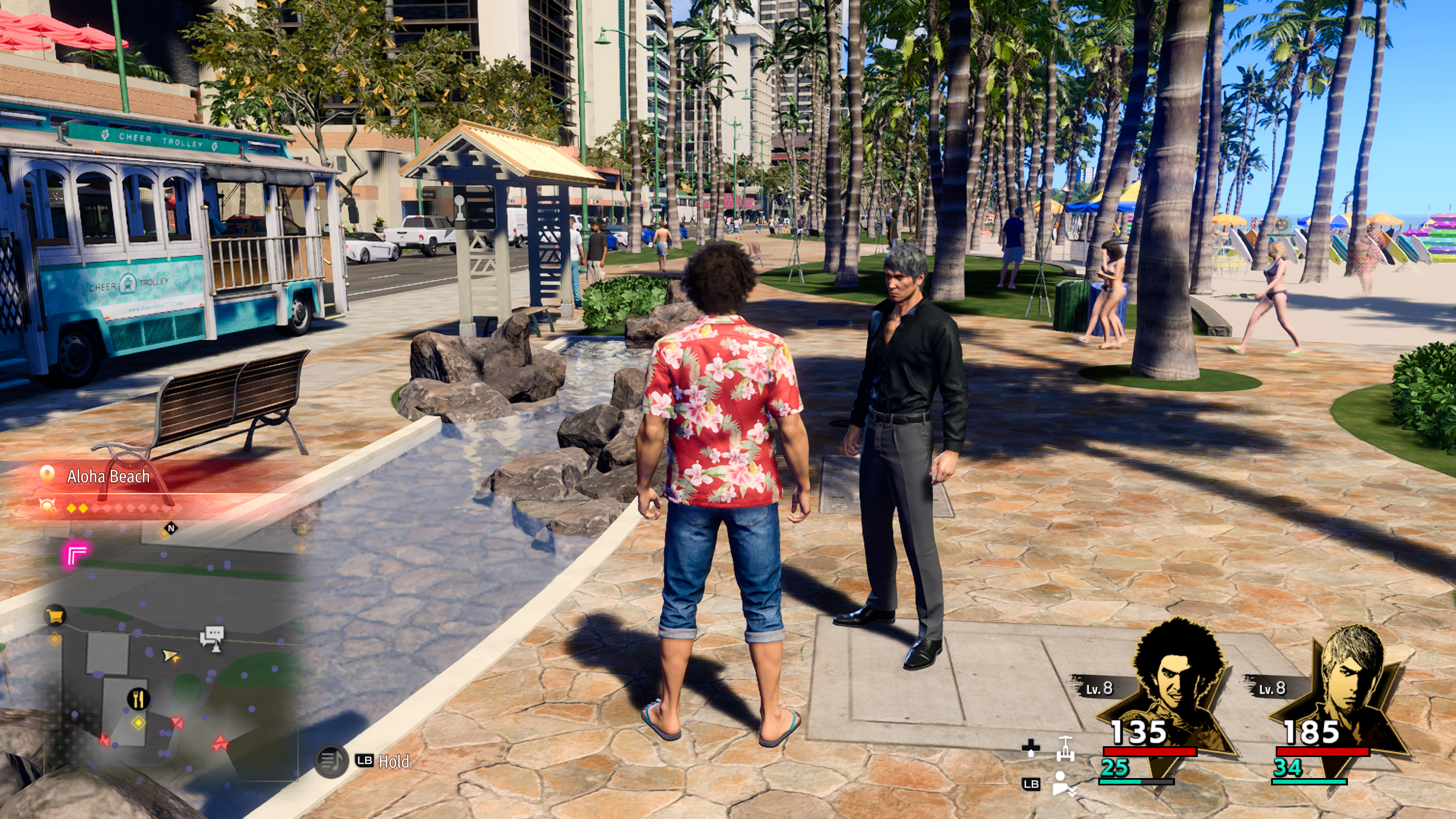 Like a Dragon: Infinite Wealth running at Low quality.