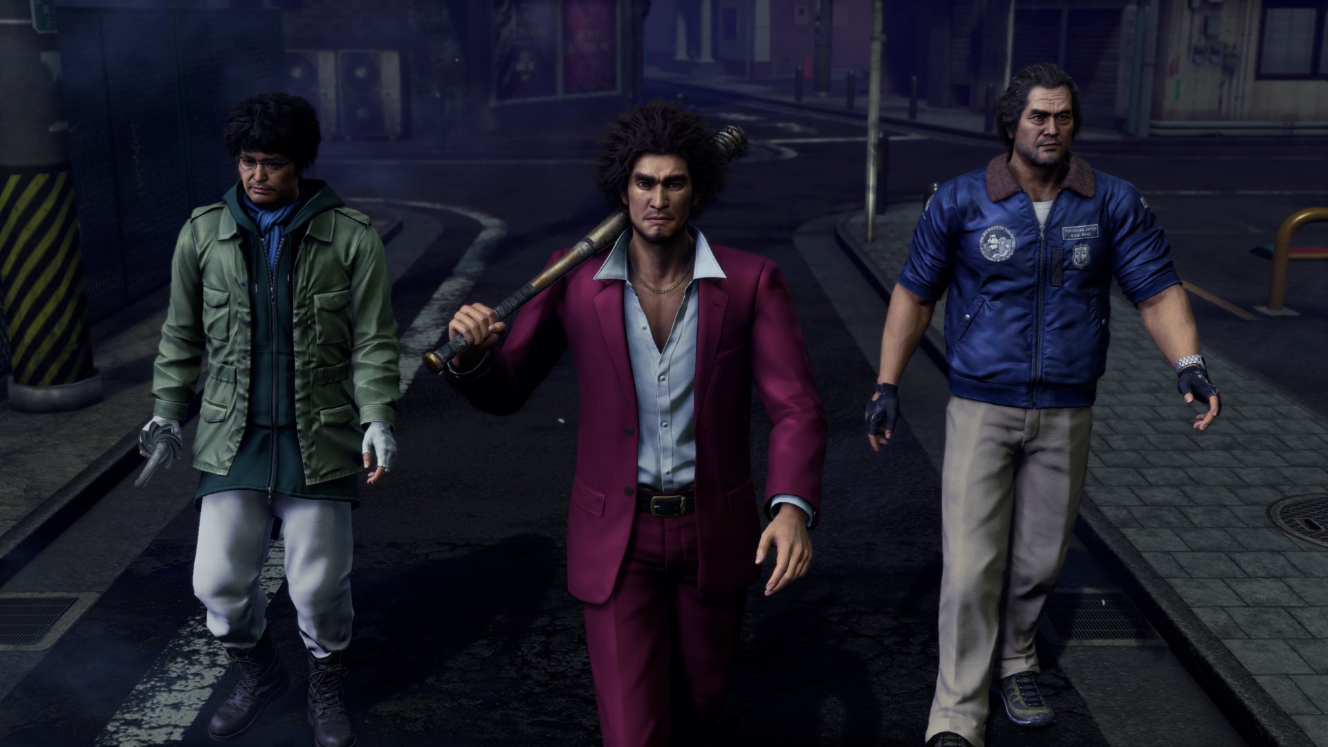 Ichiban, Nanba and Adachi walk purposefully in Like a Dragon: Infinite Wealth. - 5