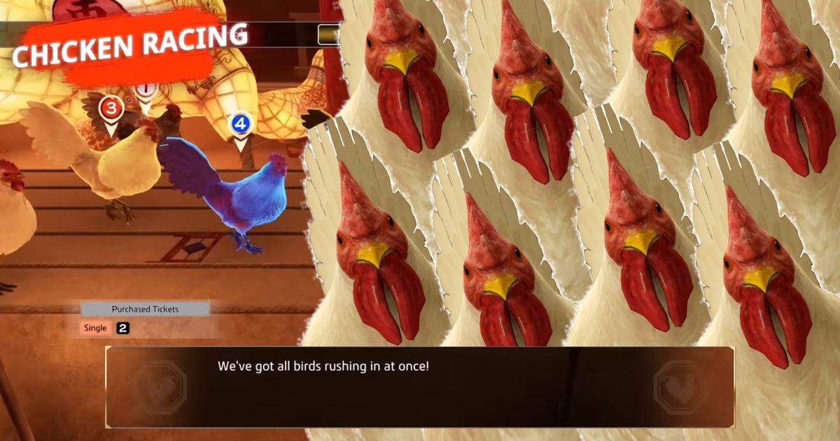 Chicken Raving I was supposed to play loads of Like a Dragon: Ishin, but I spent two ...