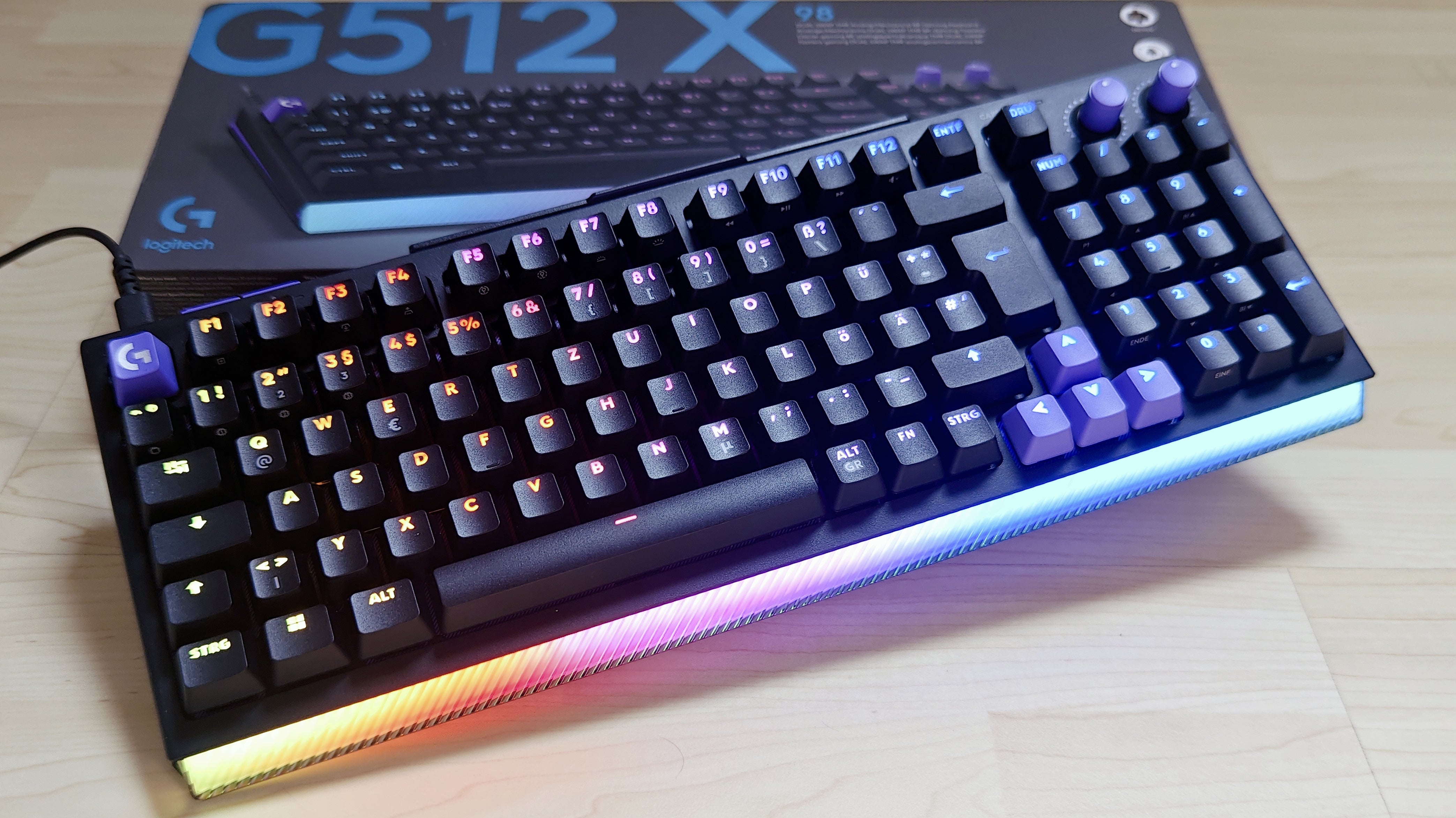 Logitech G512 X im Test: TMR-Switches, Dual Beds und 8K-Polling – Die neue Speerspitze der Präzision hat einen Haken