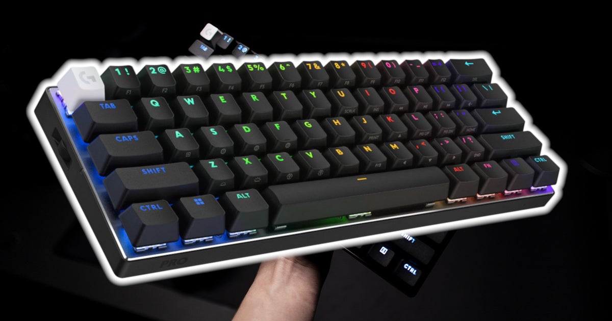 With this new gaming keyboard, Logitech wants to improve your performance With this new gaming keyboard, Logitech wants to improve your performance