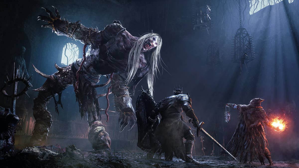 Soulslike Lords Of The Fallen’s massive bosses and dual worlds