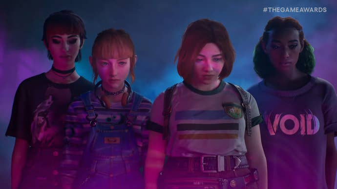 A group of young adults/teenagers shown in DON’T NODS Lost Records trailer