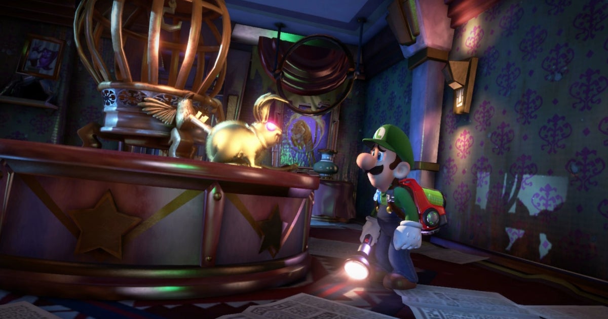 Laugi Rabbits Luigi’s Mansion 3: How to Get the Gold Key From the Gold Rabbit | VG247