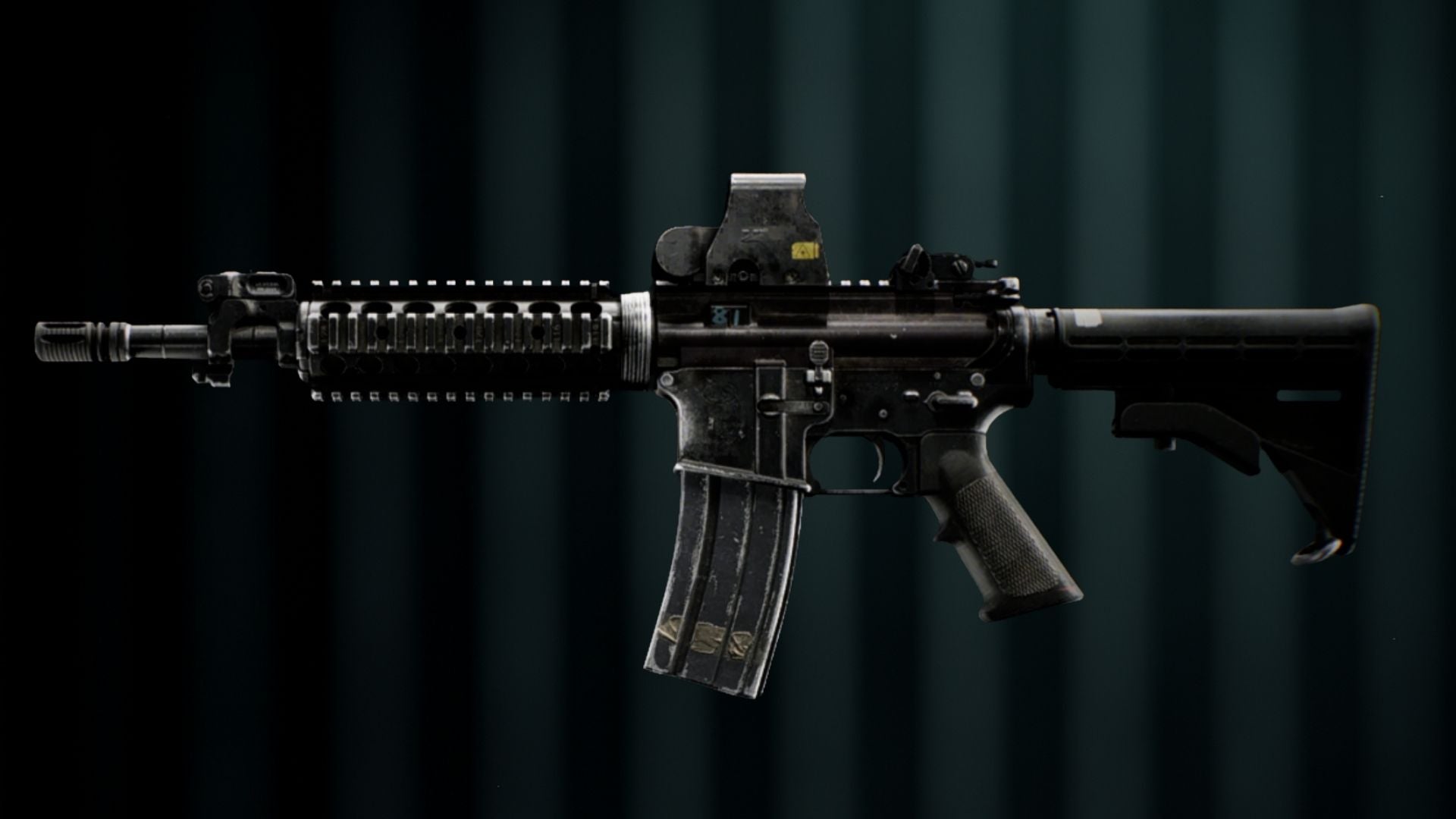 A close up image depicting the M4A1 Carbine weapon in Battlefield: RedSec - 4