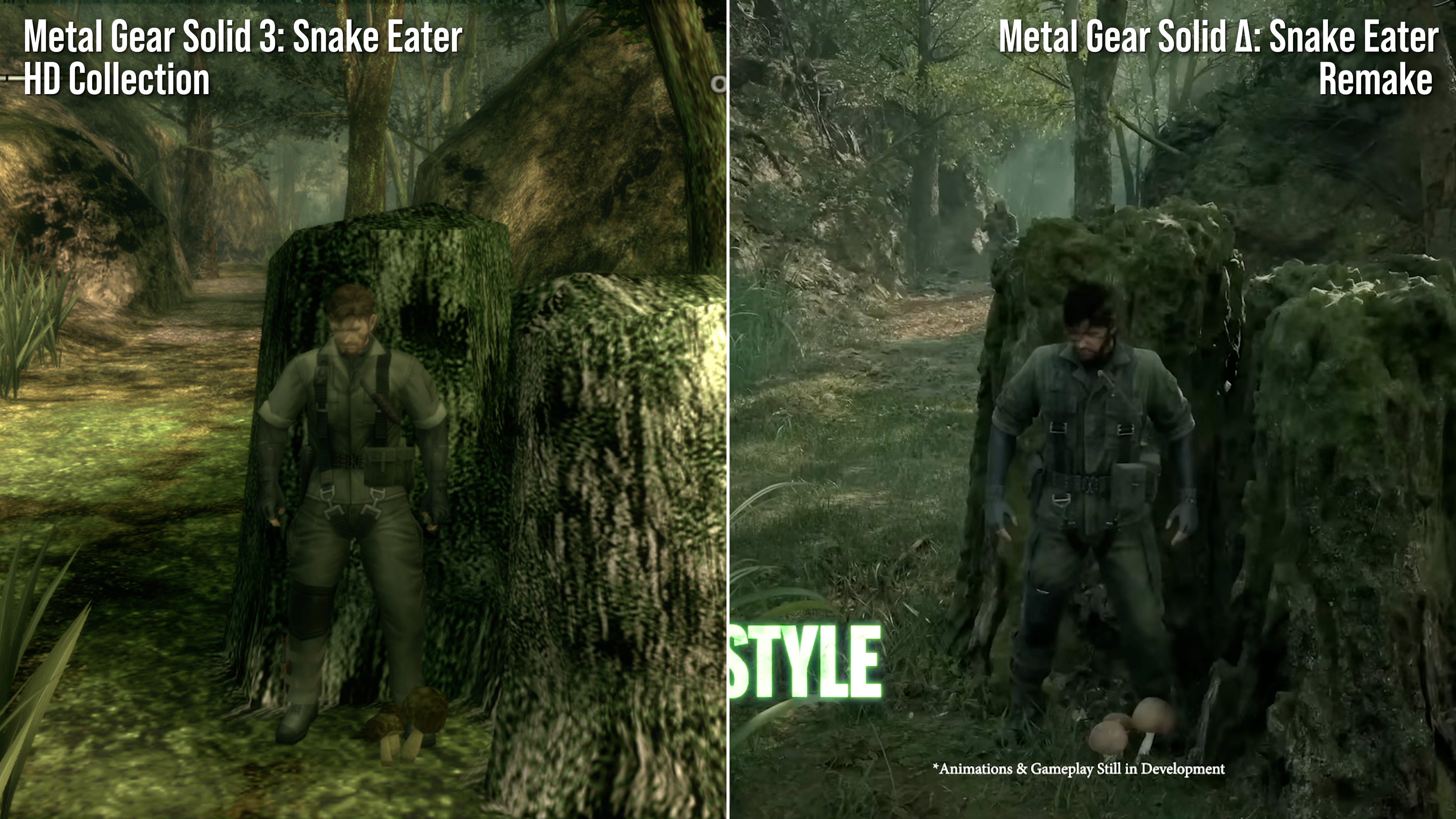 comparisons between metal gear solid and metal gear delta