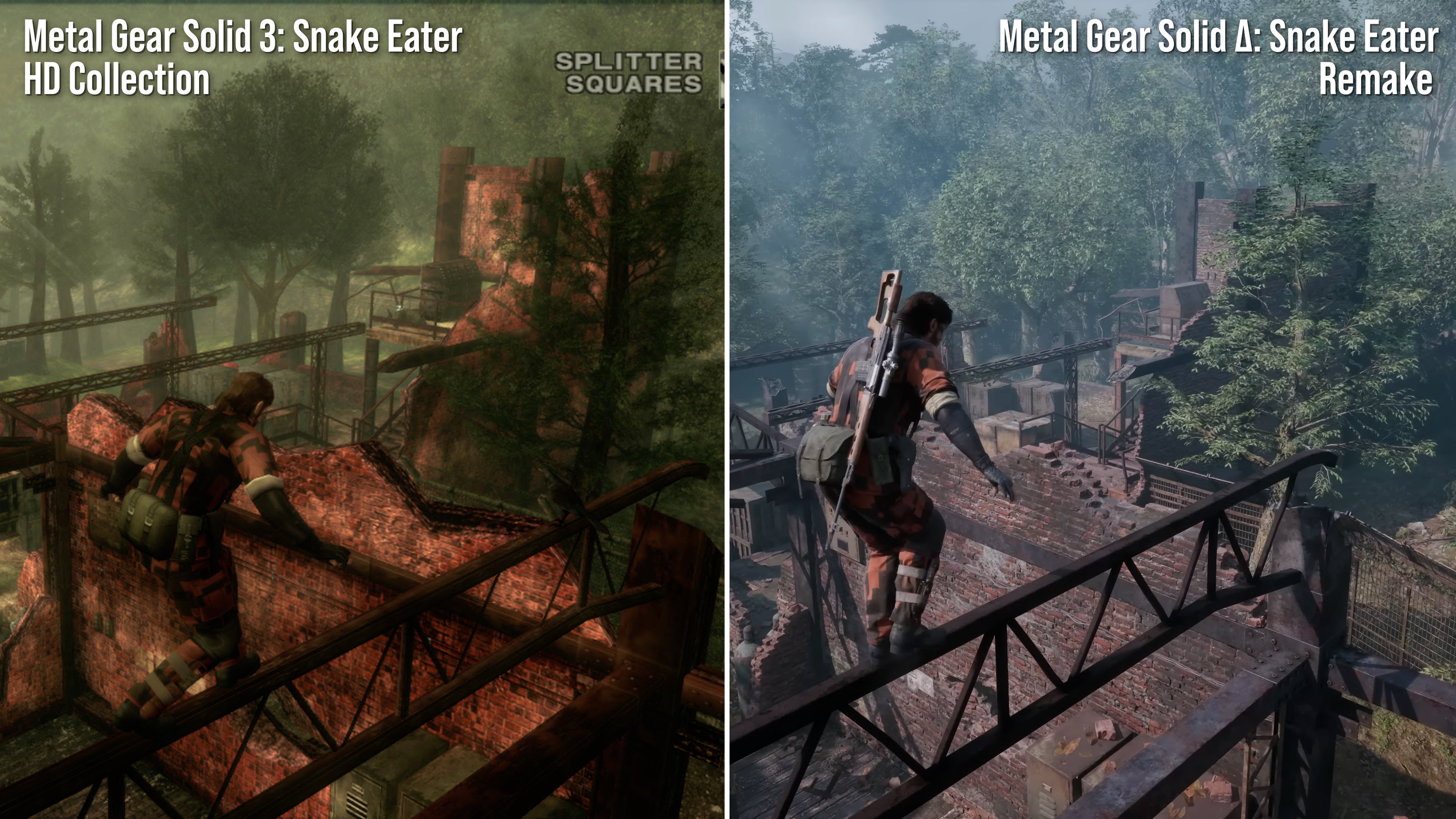 comparisons between metal gear solid and metal gear delta