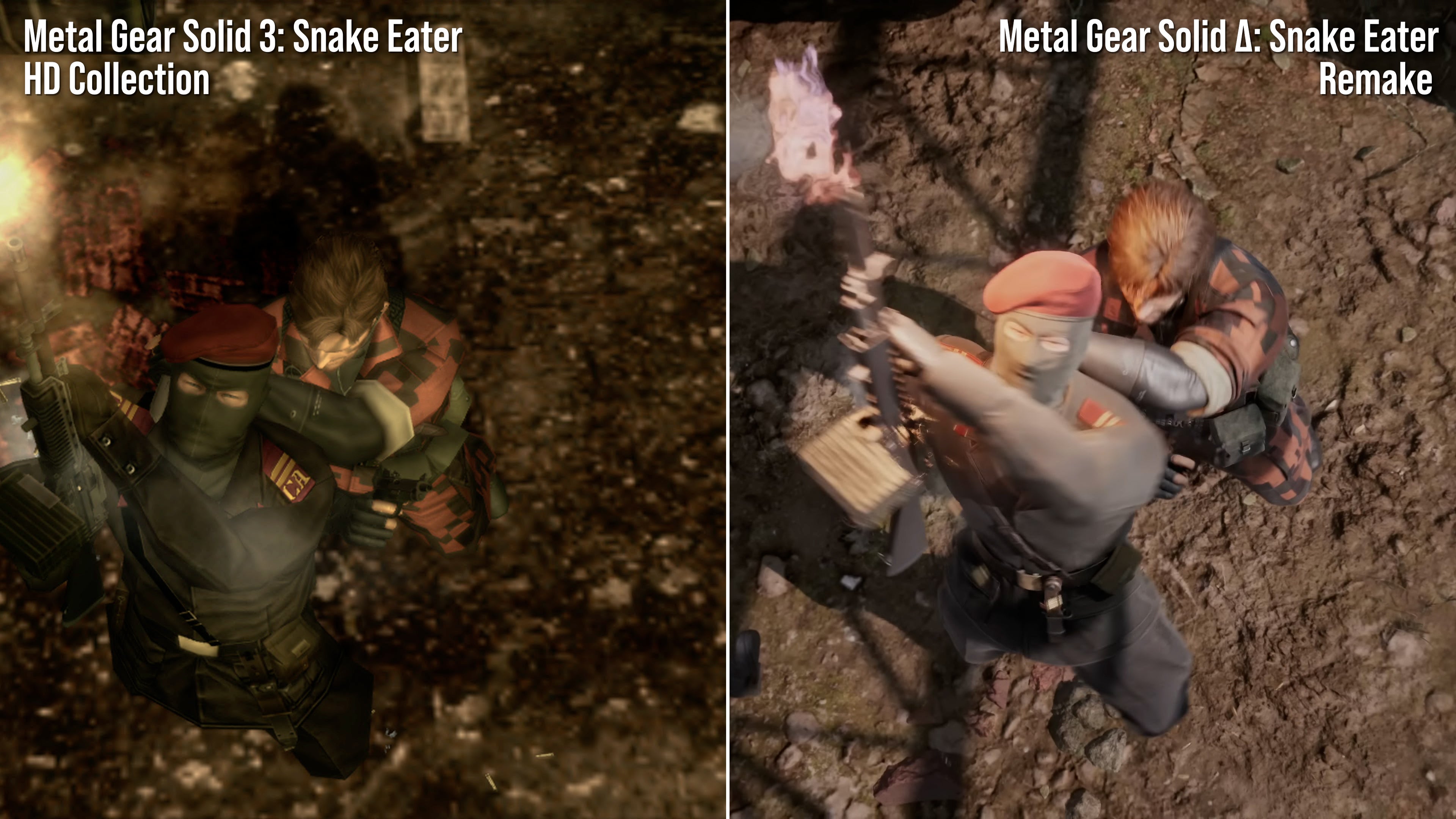 comparisons between metal gear solid and metal gear delta