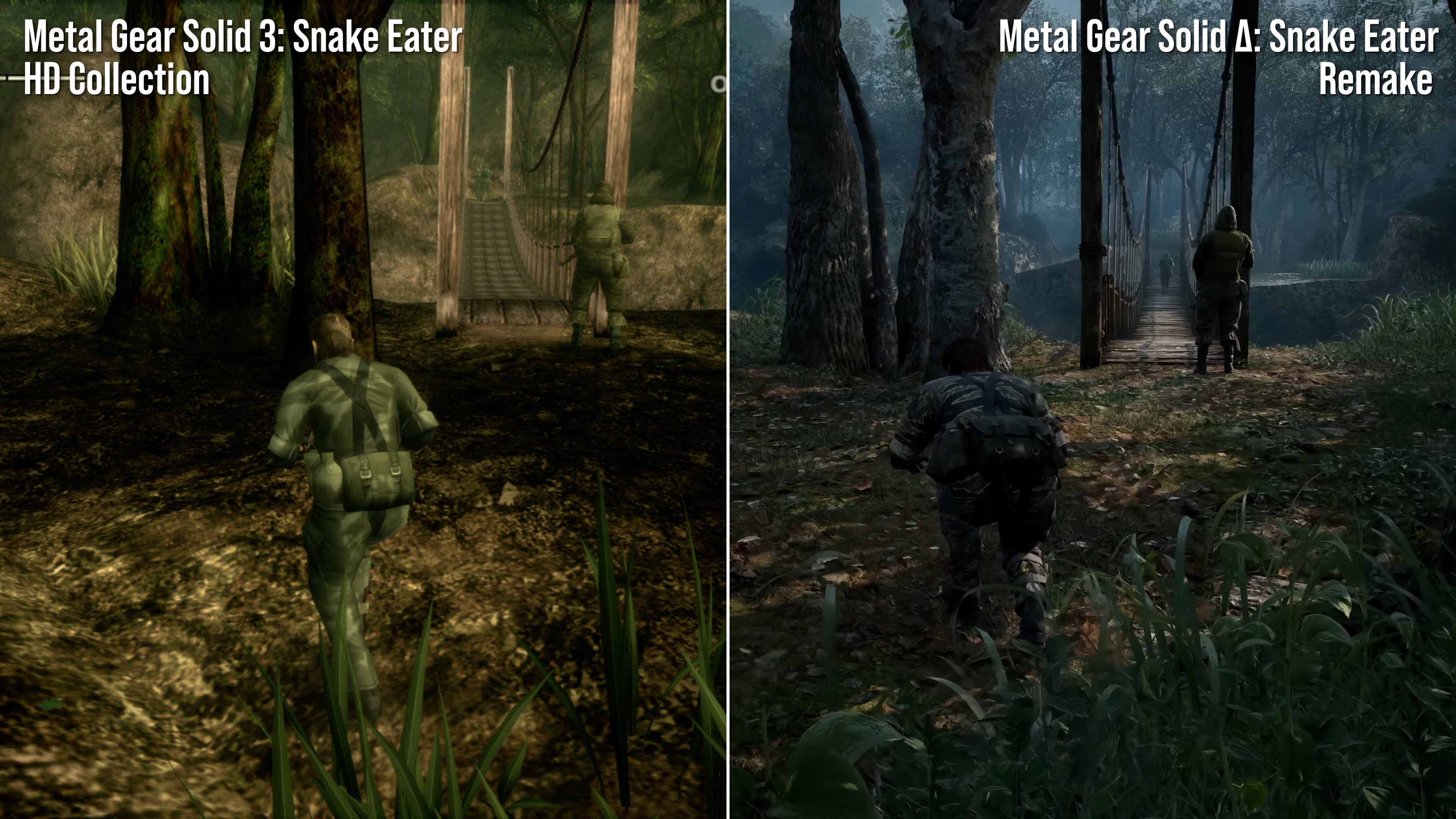 comparisons between metal gear solid and metal gear delta