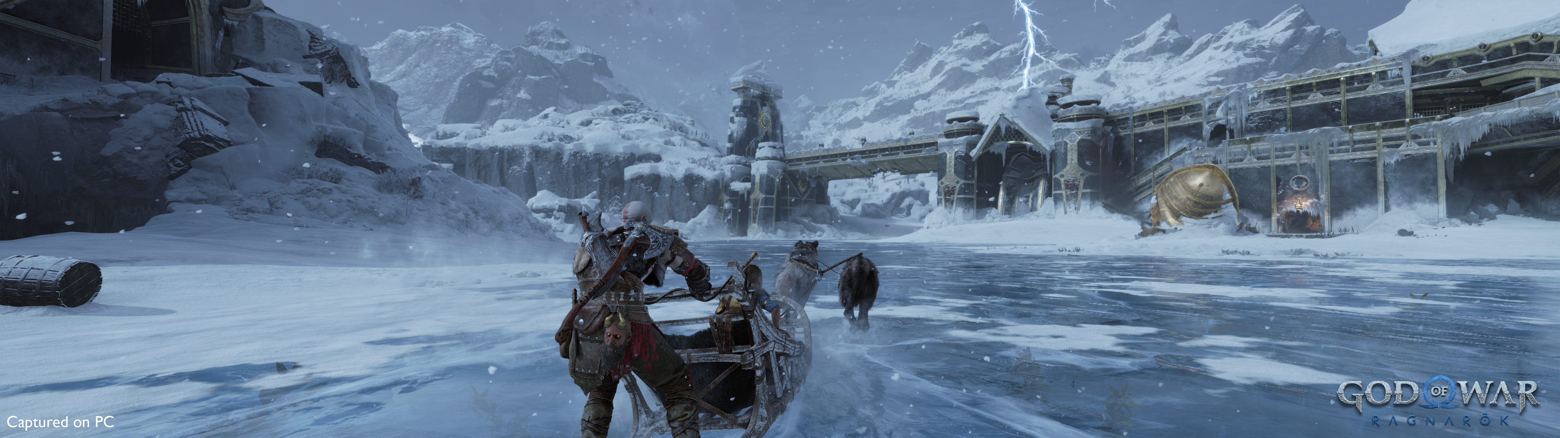 Ultrawide PC God of War Ragnarok screenshots