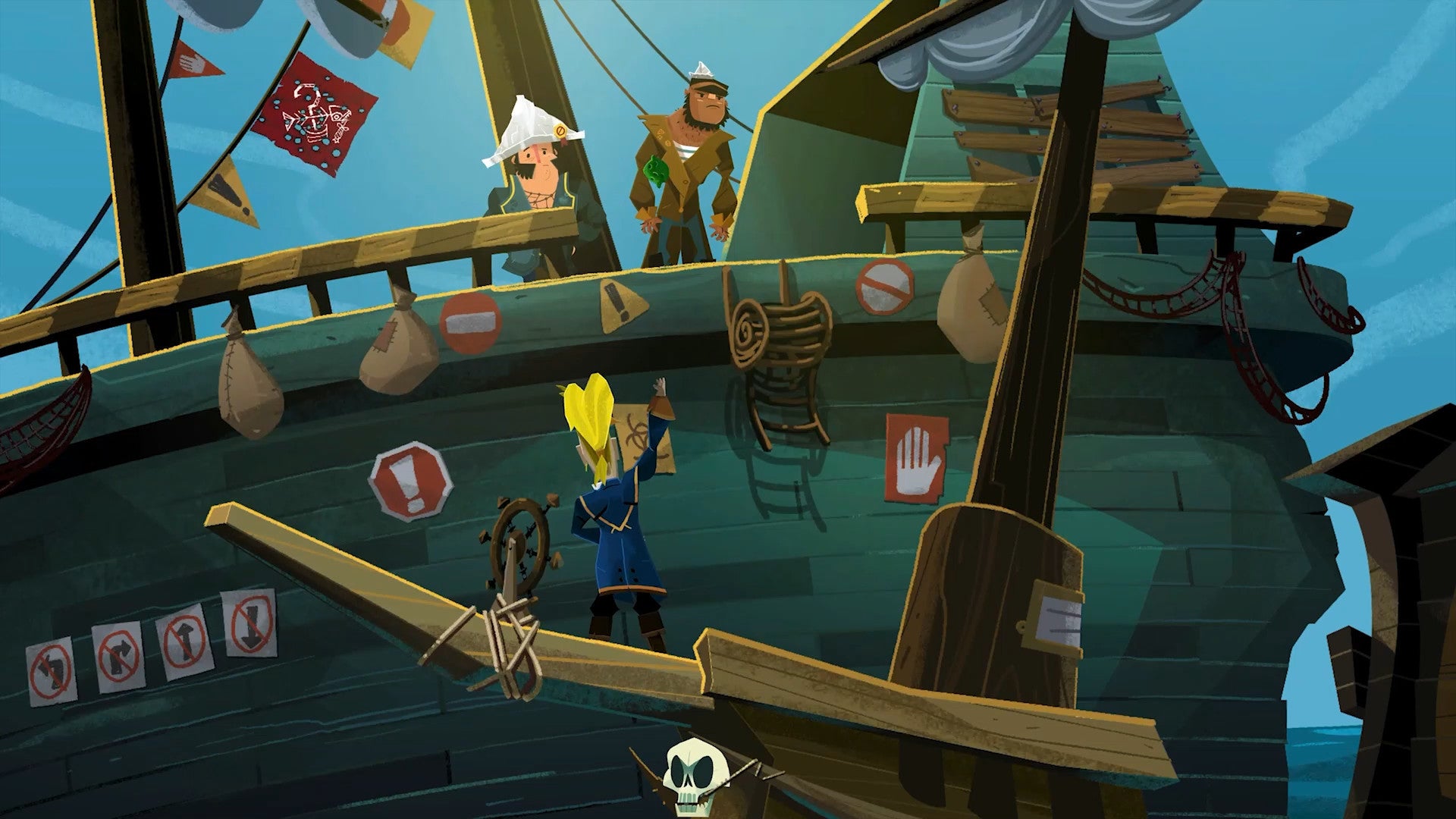 Return to Monkey Island - boat
