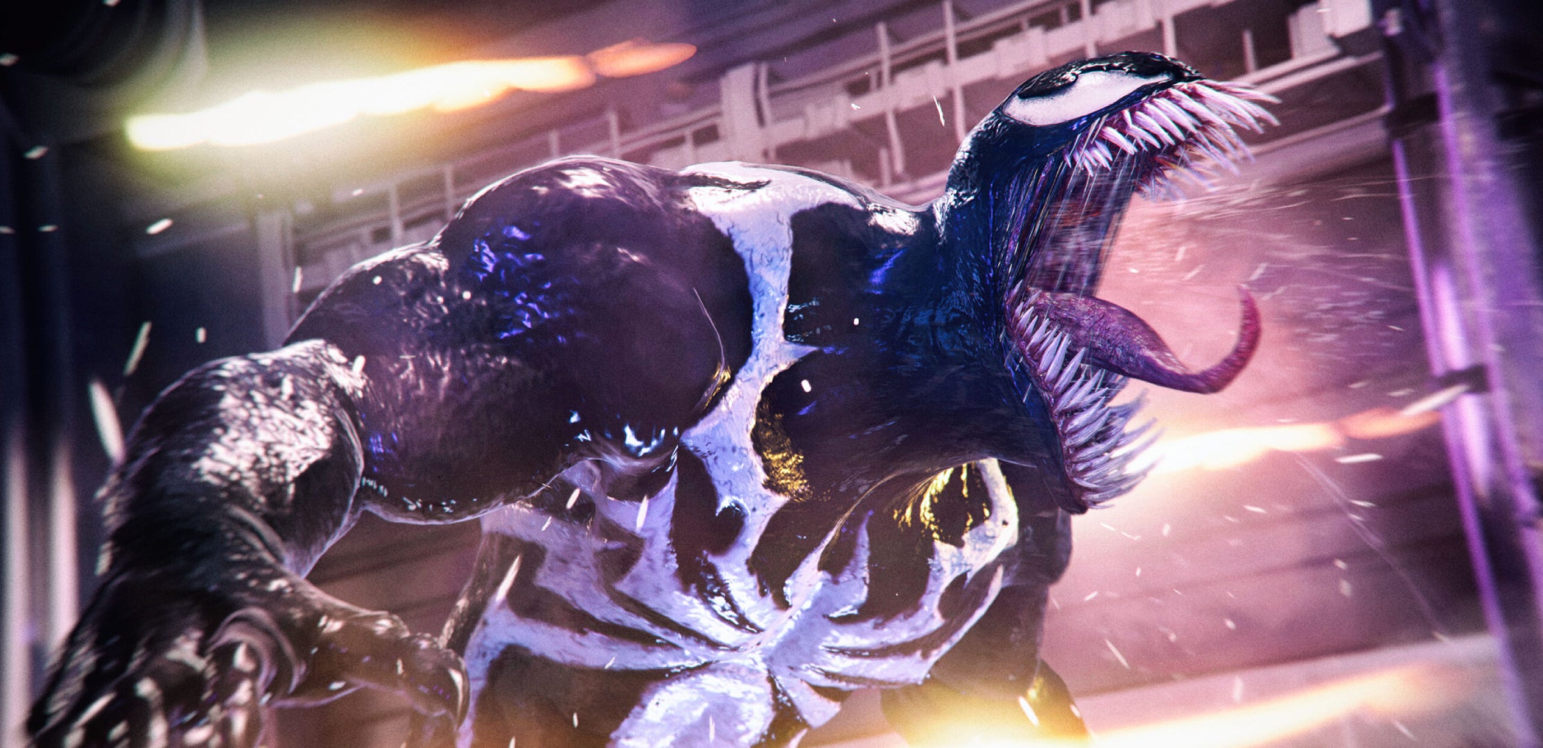 Venom in Marvel&rsquo;s Spider-Man 2.