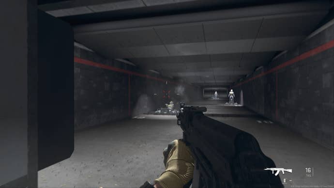 Kastov 762 in Modern Warfare 2 (firing range)