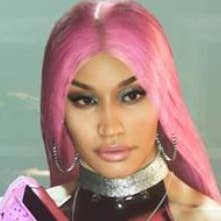 nicki minaj operator view from the chest up