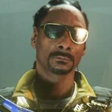 snoop dog operator view from the chest up