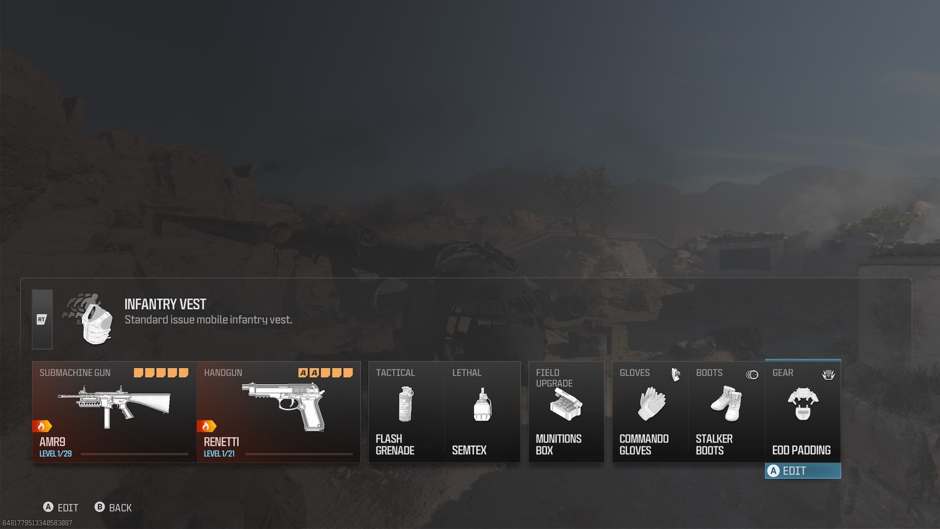 A class build of equipment and gear for using the AMR9 in MW3