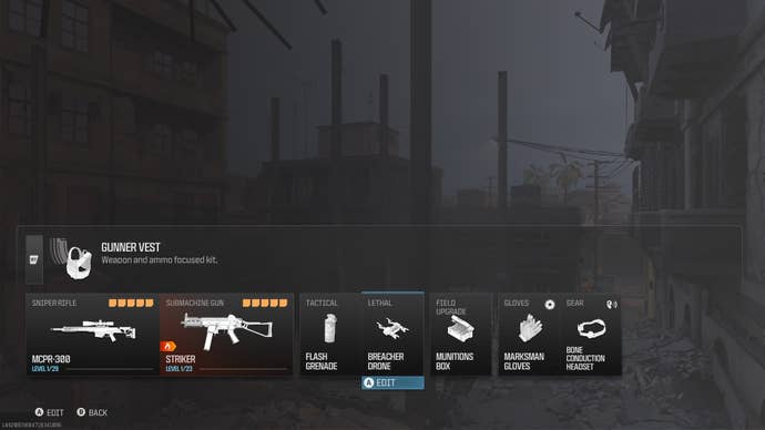 A class build of equipment and gear for the MCPR-300 sniper in MW3