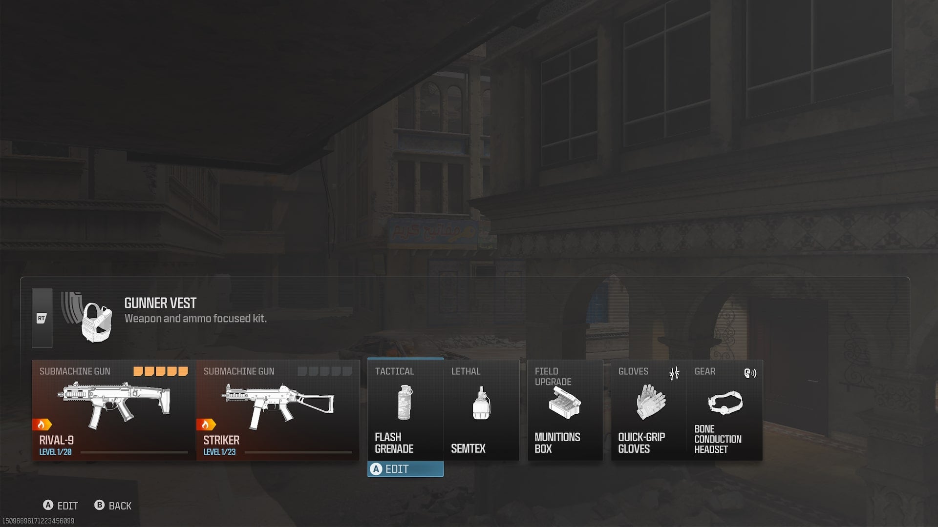 A class build of equipment and gear for when using the Rival 9 in MW3 - 3