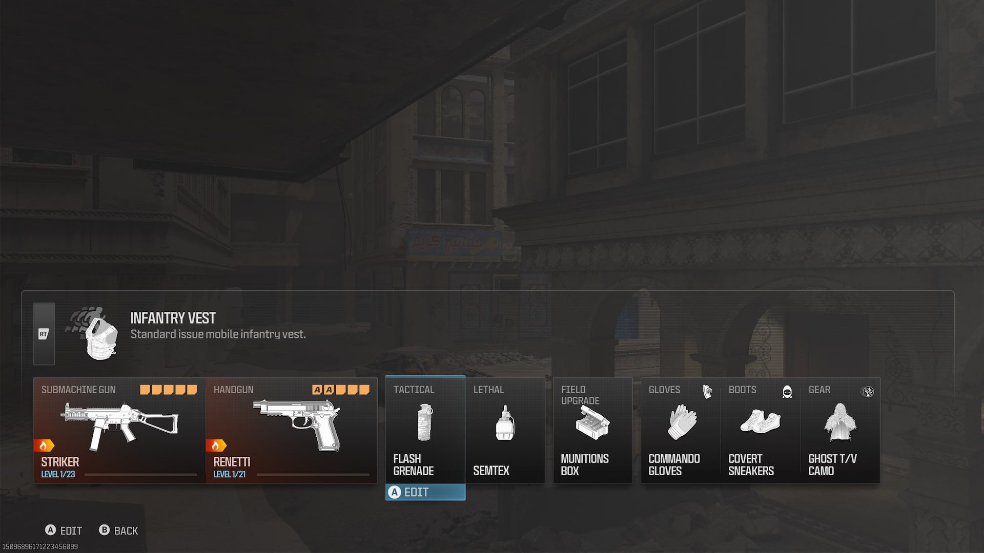 A class build of equipment and gear for when using the Striker in MW3