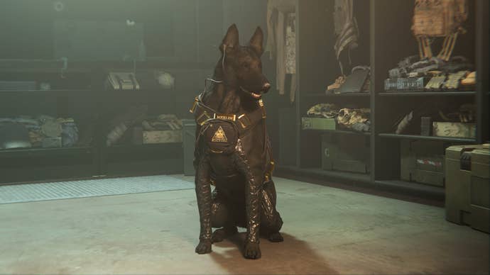 Call of Duty Modern Warfare 2’s Merlin the dog.