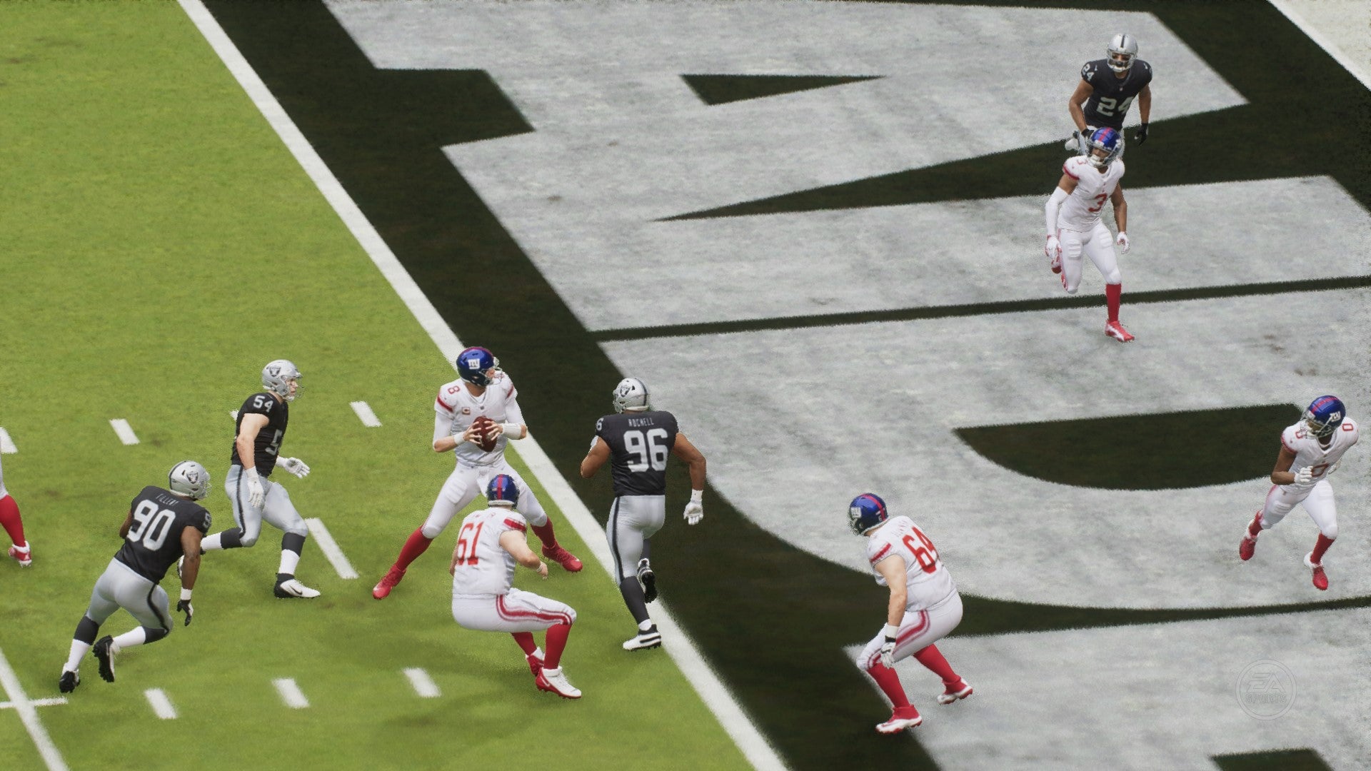 The New York Giants in Madden NFL 24. - 7