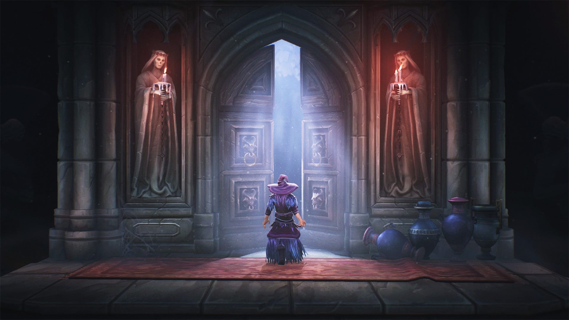 Mandragora mixes Metroidvania and Soulslike design with a killer 2.5D aesthetic to great effect