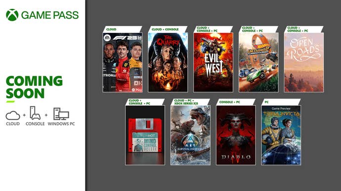 Second wave of Game Pass titles for March