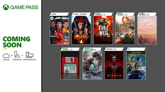 Second wave of Game Pass titles for March