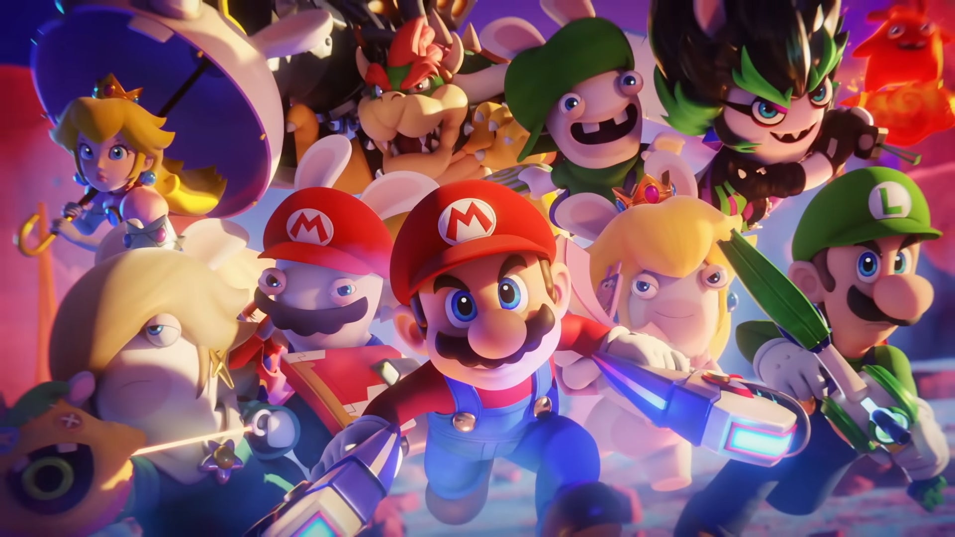 Mario Rabi Mario + Rabbids Sparks of Hope will be the first time Rabbids actually ...