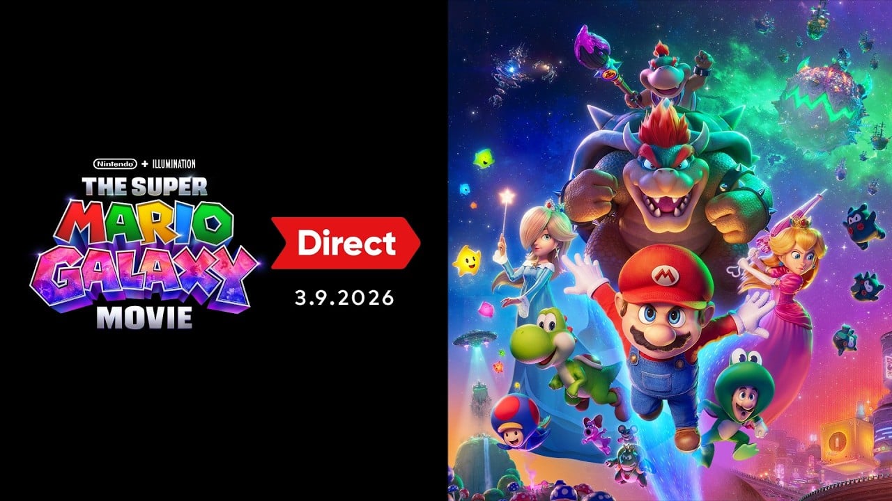 Nintendo emitirá un Super Mario Galaxy Movie Direct el próximo lunes